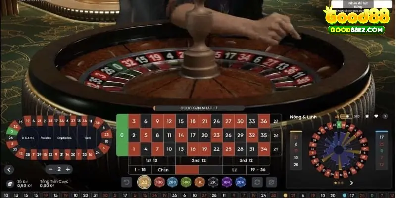 Cách chơi Live Casino Roulette vô cùng đơn giản